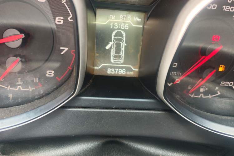 Used Chery Tiggo 5 2015 2.0L Manual Jia Yue Edition Odometer Close Up