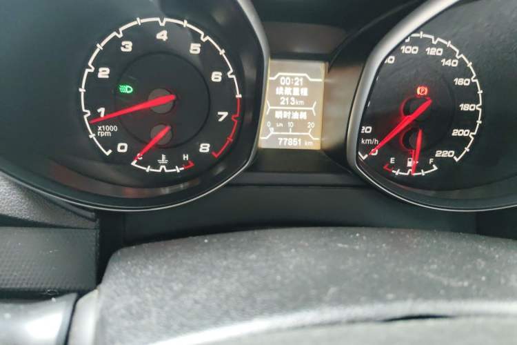 Used Chery Tiggo 5 2015 2.0L Manual Jia Yue Edition Odometer Close Up