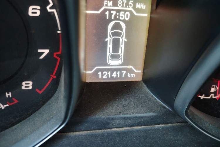Used Chery Tiggo 5 2015 2.0L Manual Luxury Edition Odometer Close Up