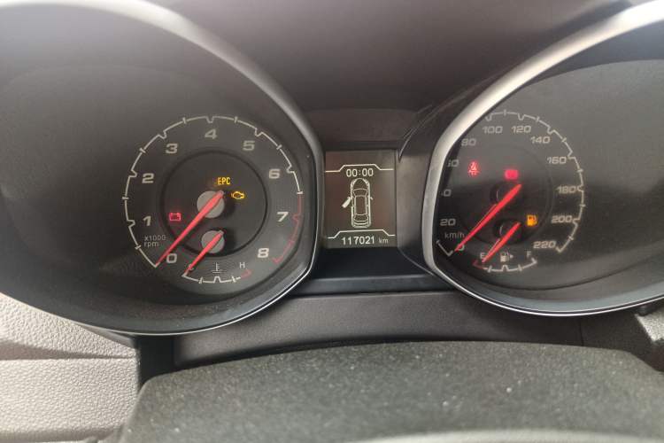Used Chery Tiggo 5 2015 2.0L Manual Jia Yue Edition Odometer Close Up