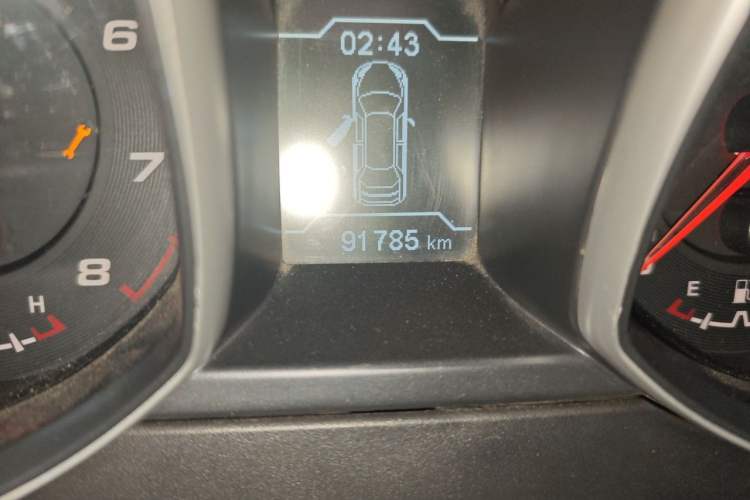 Used Chery Tiggo 5 2015 2.0L Manual Jia Yue Edition Odometer Close Up