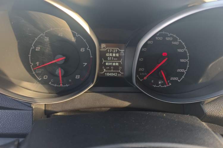 Used Chery Tiggo 5 2015 2.0L CVT Jiayue Edition Odometer Close Up