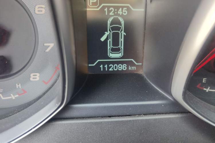 Used Chery Tiggo 5 2015 2.0L CVT Jiayue Edition Odometer Close Up