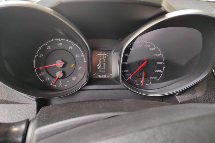 Used Chery Tiggo 5 2015 2.0L Manual Luxury Edition Odometer Close Up