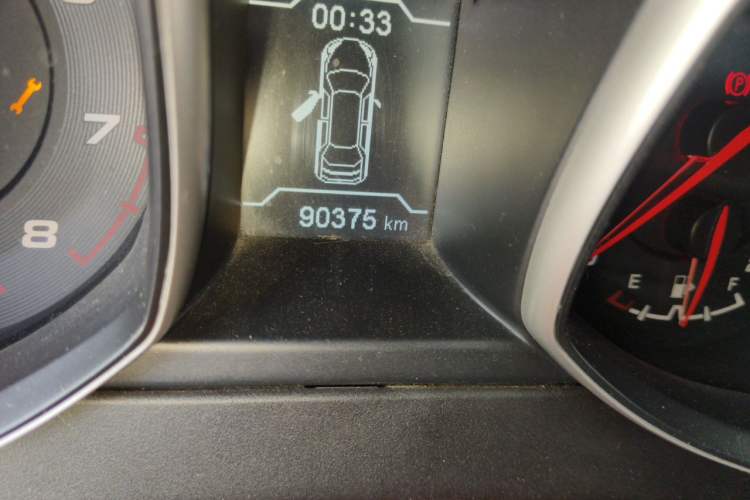 Used Chery Tiggo 5 2015 2.0L Manual Jia Yue Edition Odometer Close Up