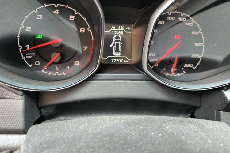 Used Chery Tiggo 5 2015 2.0L Manual Jia Yue Edition Odometer Close Up