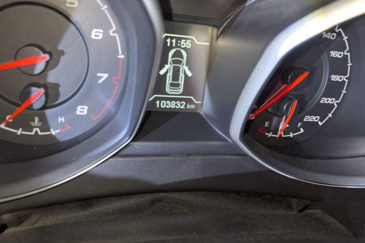 Used Chery Tiggo 5 2015 2.0L Manual Jia Yue Edition Odometer Close Up