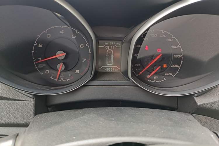 Used Chery Tiggo 5 2015 2.0L Manual Jia Yue Edition Odometer Close Up