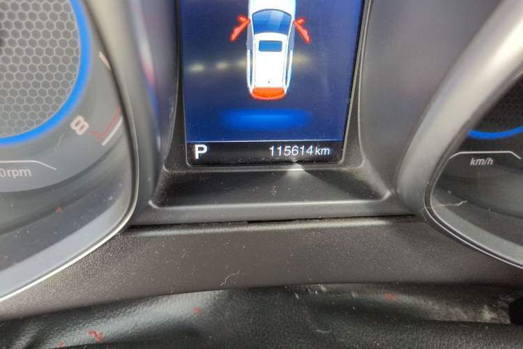 Used Chery Tiggo 5 2016 2.0L CVT Jiayue Edition Odometer Close Up