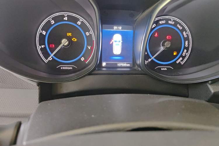 Used Chery Tiggo 5 2016 2.0L CVT Jiayue Edition Odometer Close Up