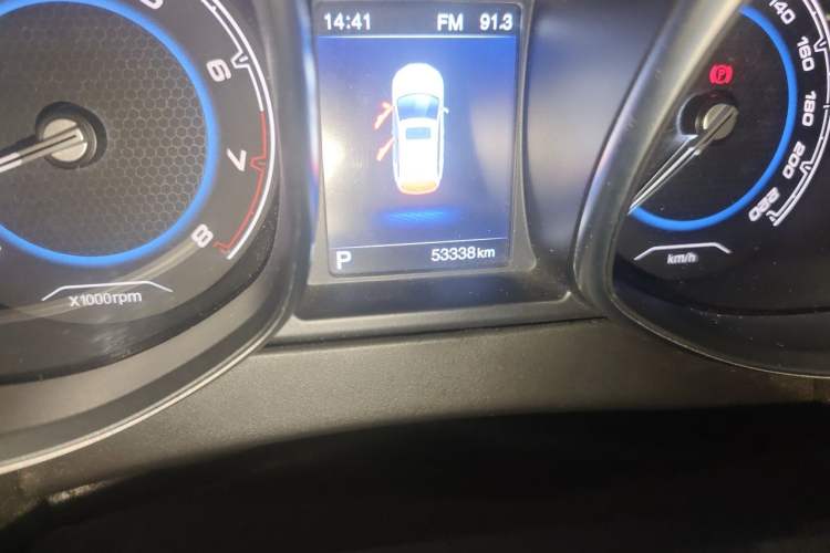 Used Chery Tiggo 5 2016 2.0L CVT Jiayue Edition Odometer Close Up