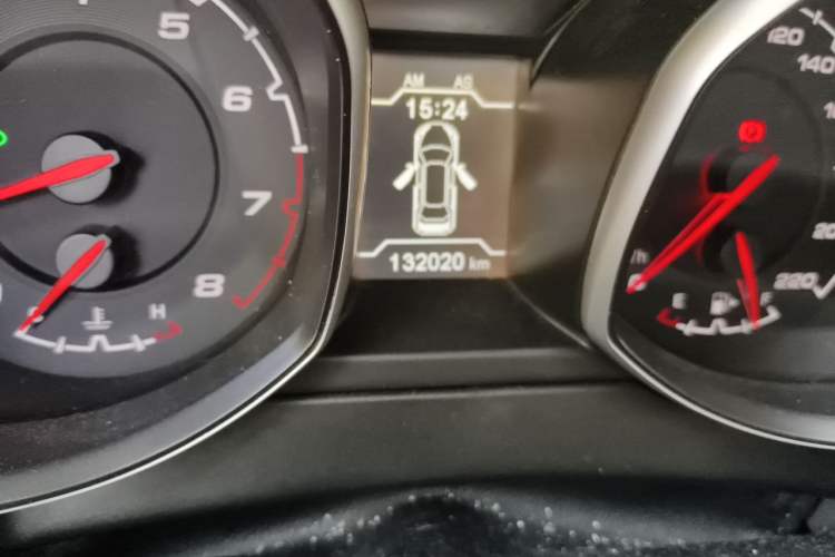 Used Chery Tiggo 5 2016 2.0L Manual Jia Yue Edition Odometer Close Up