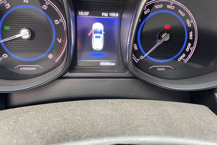 Used Chery Tiggo 5 2016 1.5T Manual Family Edition Odometer Close Up
