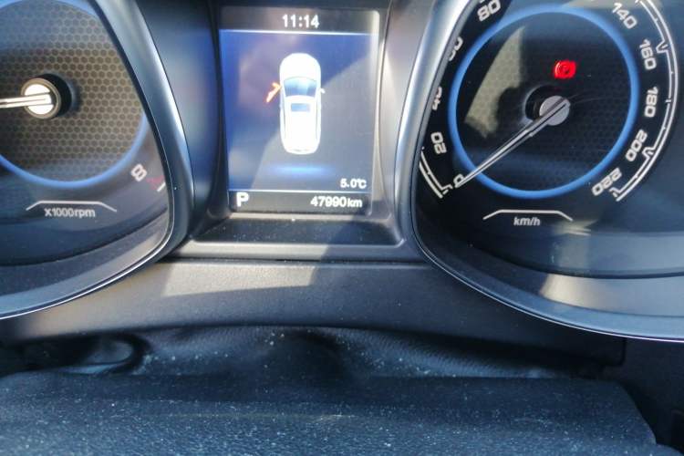 Used Chery Tiggo 5 2016 2.0L CVT Excellence Trust Edition Odometer Close Up