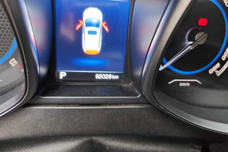Used Chery Tiggo 5 2016 2.0L CVT Jiayue Edition Odometer Close Up