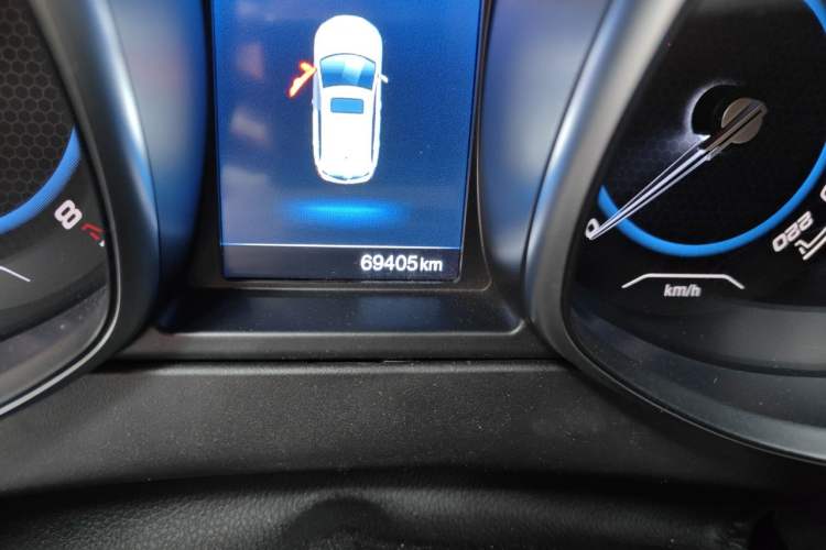 Used Chery Tiggo 5 2016 1.5T Manual Family Edition Odometer Close Up