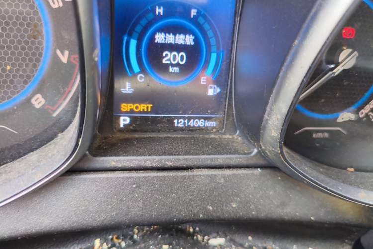 Used Chery Tiggo 5 2017 1.5T CVT Comfort Edition Odometer Close Up