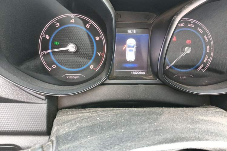 Used Chery Tiggo 5 2017 1.5T Manual Comfort Edition Odometer Close Up