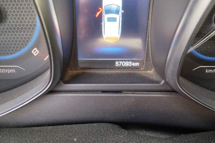 Used Chery Tiggo 5 2017 1.5T Manual Comfort Edition Odometer Close Up
