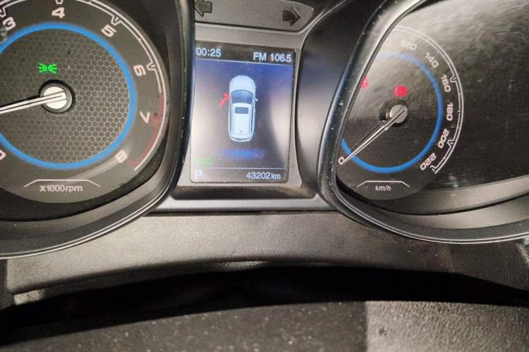 Used Chery Tiggo 5 2017 1.5T CVT Comfort Edition Odometer Close Up