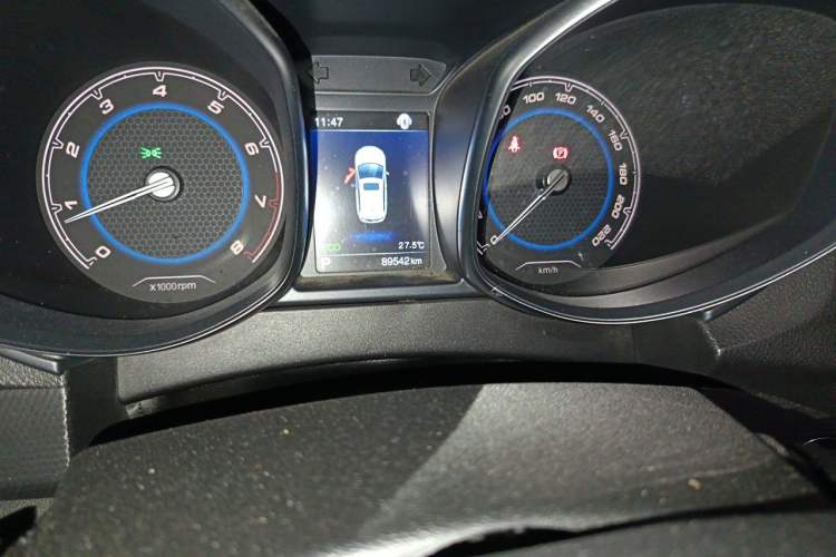 Used Chery Tiggo 5 2017 1.5T CVT Luxury Edition Odometer Close Up
