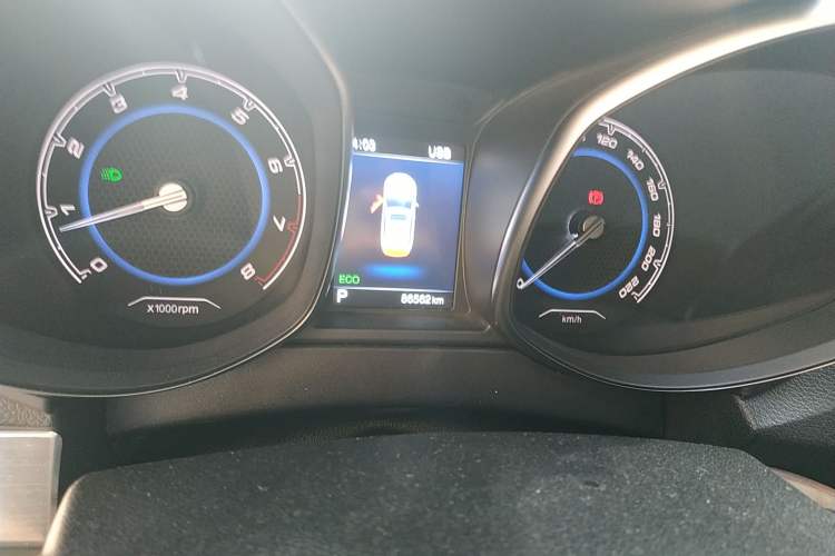 Used Chery Tiggo 5 2017 1.5T CVT Comfort Edition Odometer Close Up