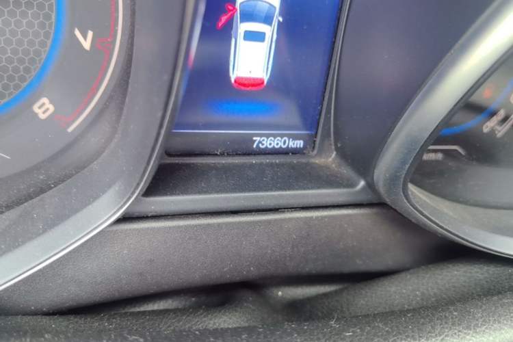 Used Chery Tiggo 5 2017 1.5T Manual Comfort Edition Odometer Close Up