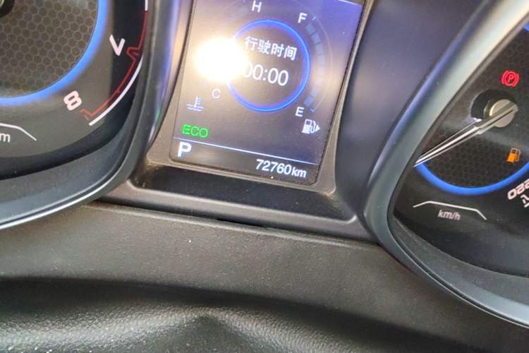 Used Chery Tiggo 5 2017 1.5T CVT Comfort Edition Odometer Close Up