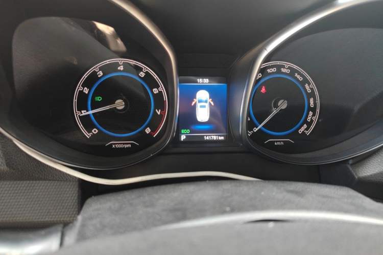 Used Chery Tiggo 5 2017 1.5T CVT Comfort Edition Odometer Close Up