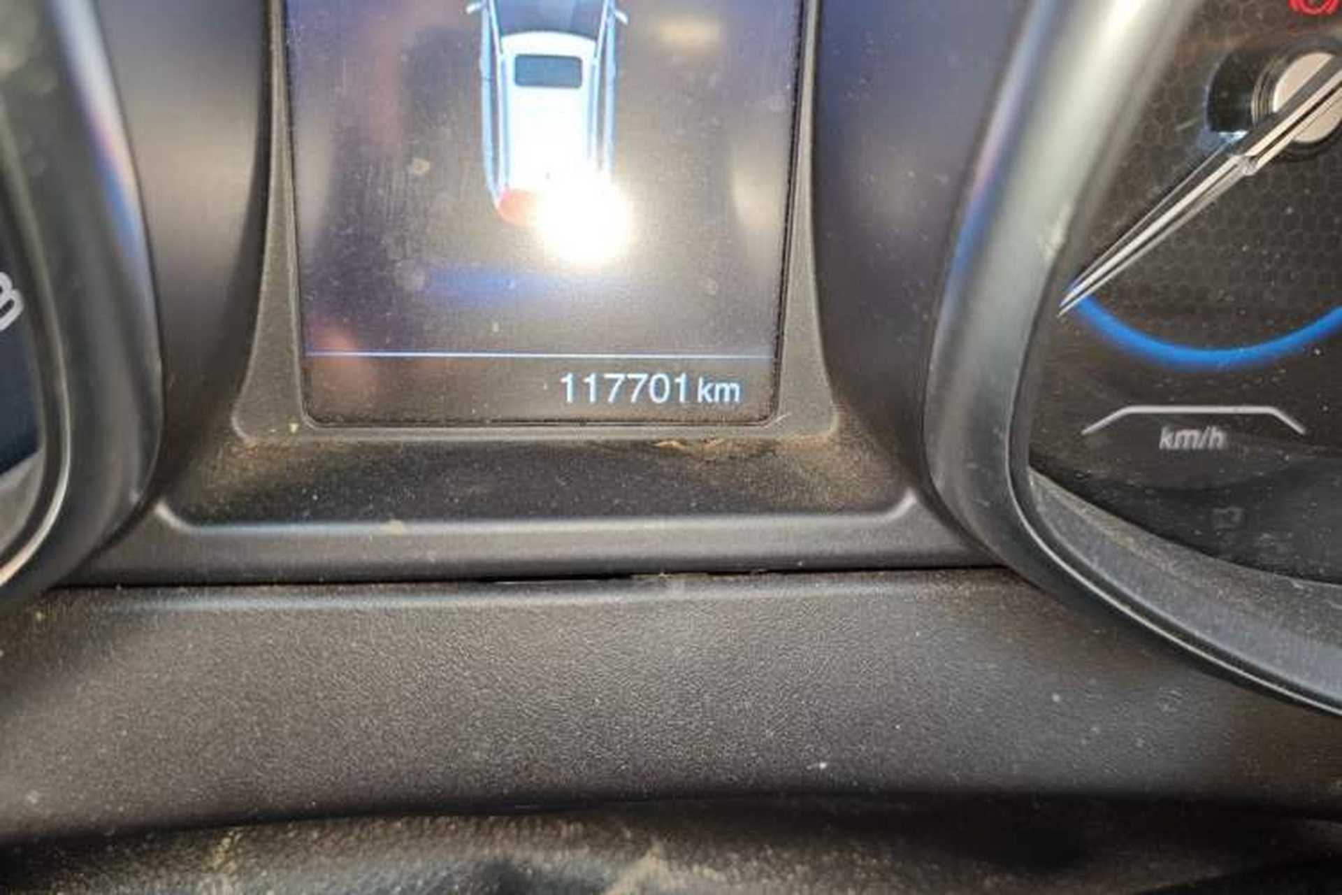 Used Chery Tiggo 5 2017 1.5T Manual Comfort Edition Odometer Close Up