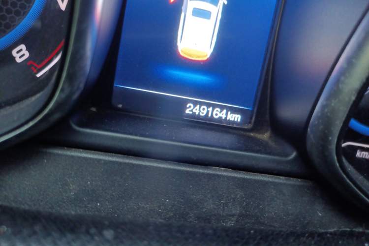Used Chery Tiggo 5 2017 1.5T Manual Comfort Edition Odometer Close Up