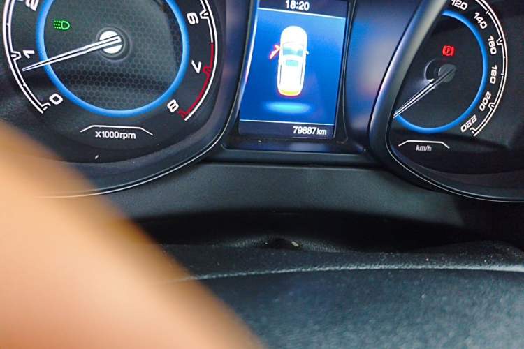 Used Chery Tiggo 5 2017 1.5T Manual Comfort Edition Odometer Close Up
