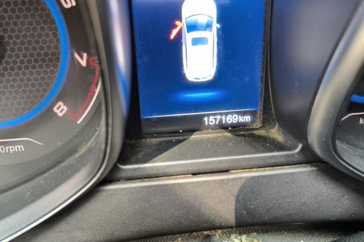 Used Chery Tiggo 5 2017 1.5T Manual Comfort Edition Odometer Close Up