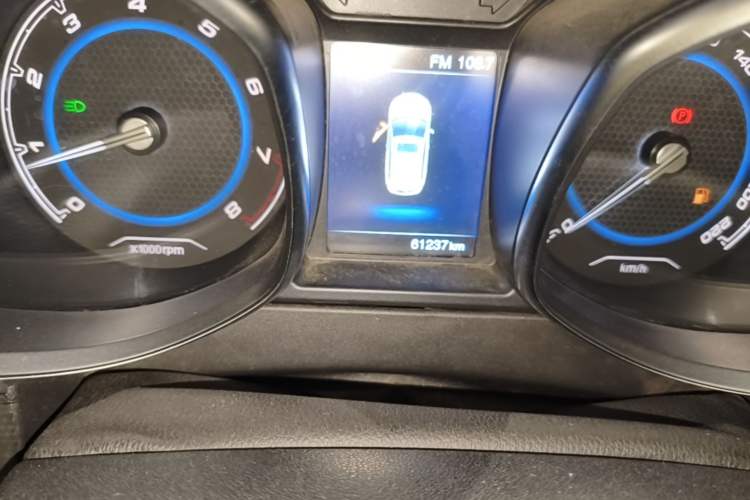 Used Chery Tiggo 5 2017 1.5T Manual Comfort Edition Odometer Close Up