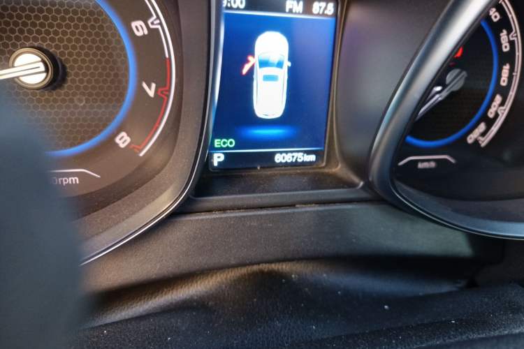 Used Chery Tiggo 5 2017 1.5T CVT Comfort Edition Odometer Close Up