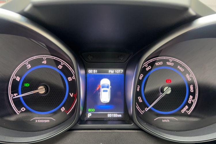 Used Chery Tiggo 5 2017 1.5T CVT Comfort Edition Odometer Close Up