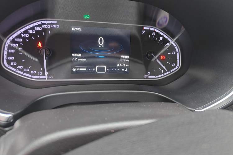 Used Chery Tiggo 5x 2017 1.5T Manual Fashion Edition Odometer Close Up