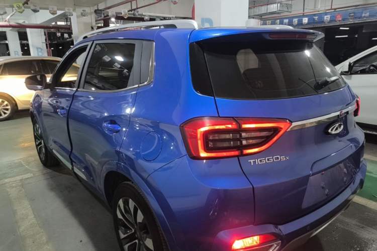 Used Chery Tiggo 5x 2017 1.5T DCT Luxury Model Rear Left 45 Deg