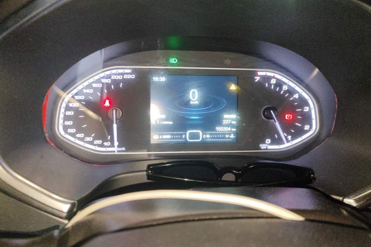 Used Chery Tiggo 5x 2017 1.5T Manual Elite Model Odometer Close Up