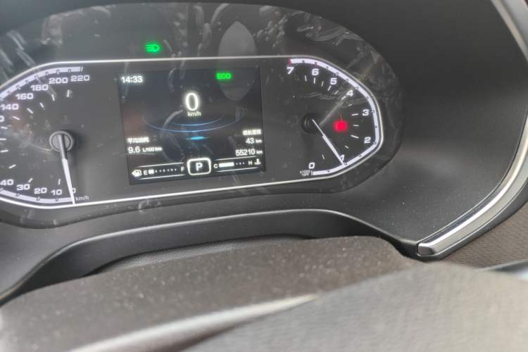 Used Chery Tiggo 5x 2017 1.5T DCT Elite Model Odometer Close Up