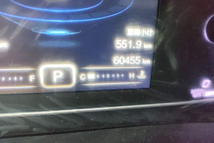 Used Chery Tiggo 5x 2017 1.5T DCT Luxury Model Odometer Close Up