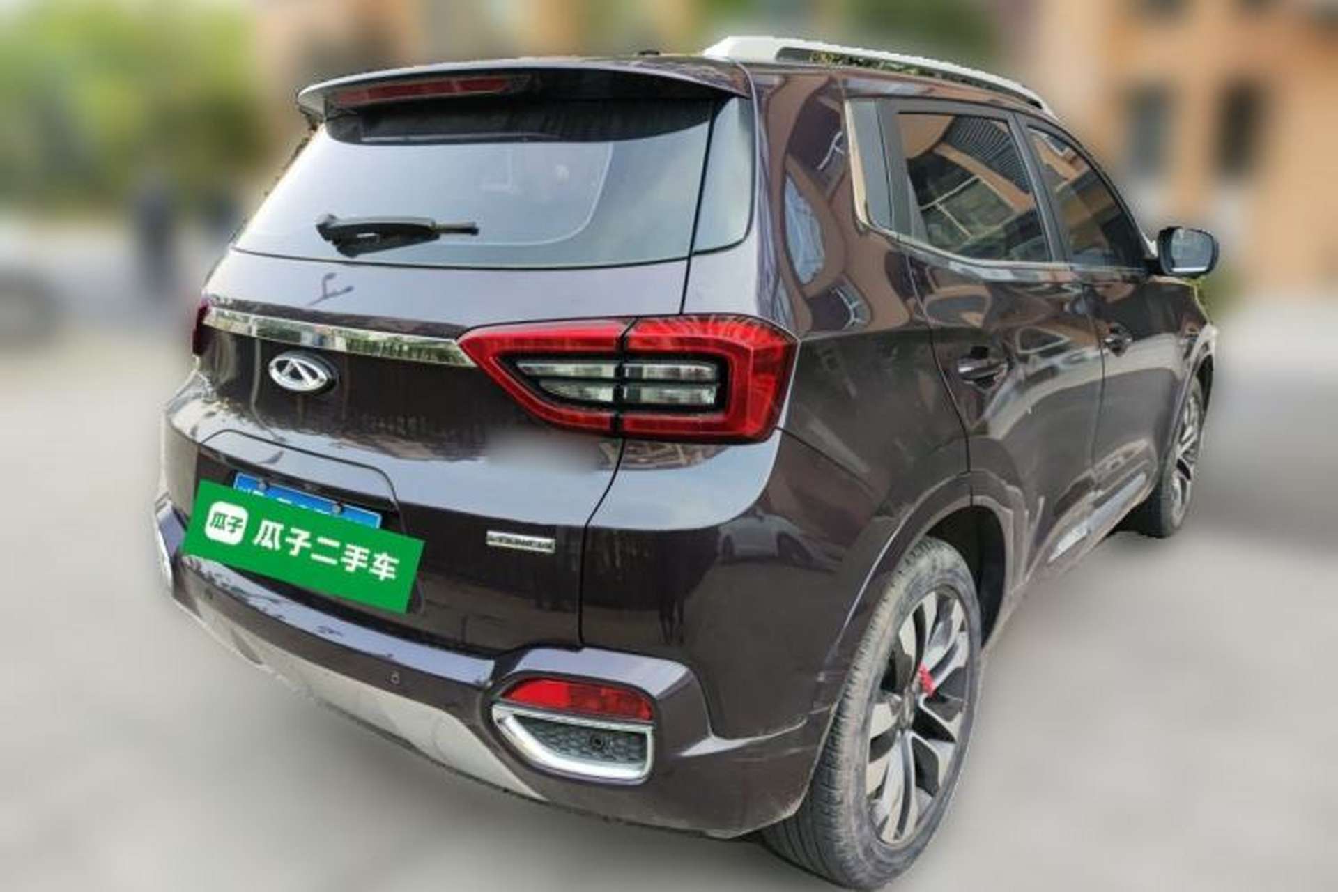 Used Chery Tiggo 5x 2017 1.5T DCT Luxury Model Rear Right 45 Deg