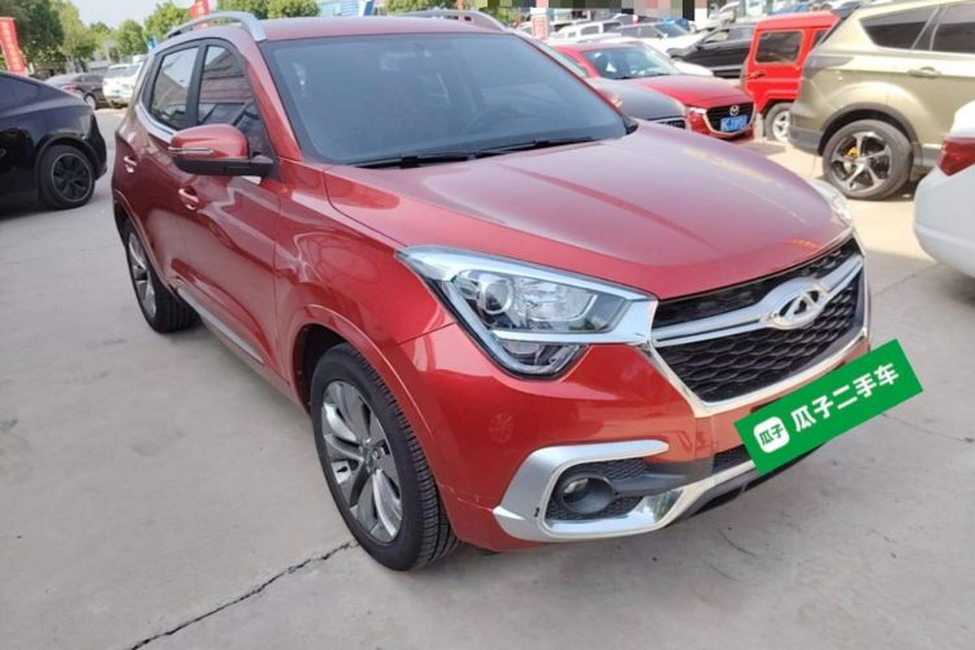 Used Chery Tiggo 5x 2017 1.5T DCT Elite Model Front Right 45 Deg