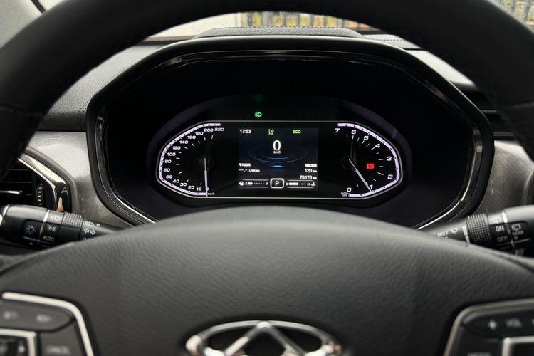 Used Chery Tiggo 5x 2017 1.5T DCT Luxury Model Odometer Close Up