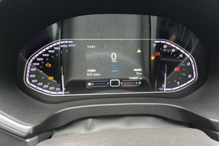 Used Chery Tiggo 5x 2017 1.5T Manual Elite Model Odometer Close Up