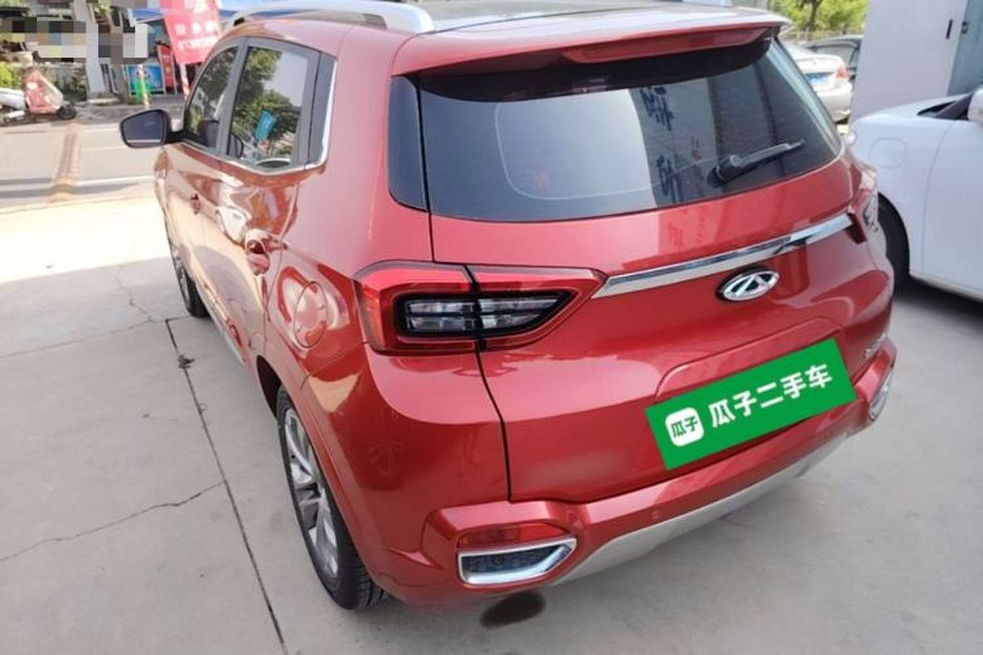 Used Chery Tiggo 5x 2017 1.5T DCT Elite Model Rear Left 45 Deg