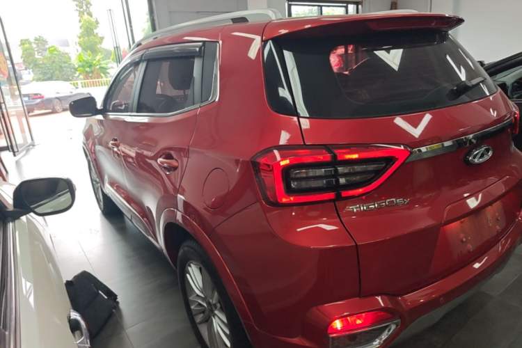 Used Chery Tiggo 5x 2017 1.5T DCT Fashion Edition Rear Left 45 Deg