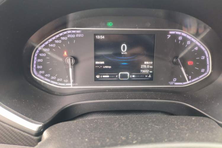 Used Chery Tiggo 5x 2017 1.5T Manual Fashion Edition Odometer Close Up