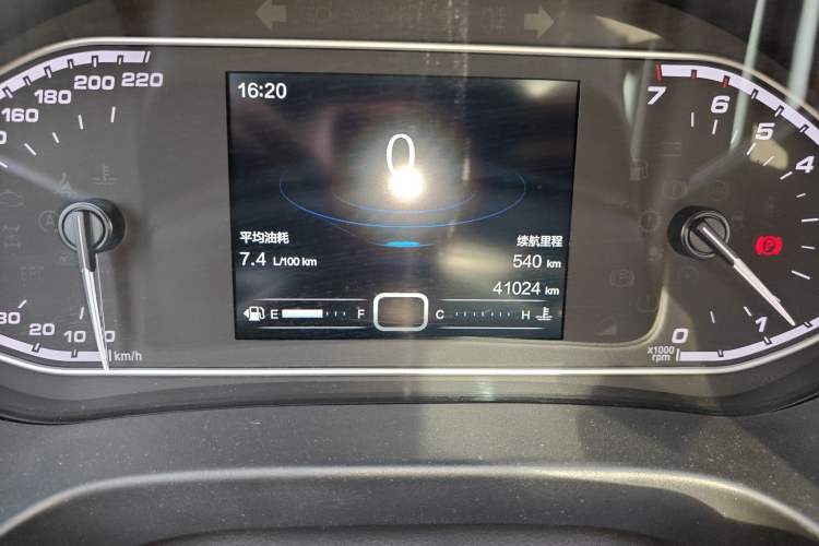 Used Chery Tiggo 5x 2017 1.5T Manual Elite Model Odometer Close Up