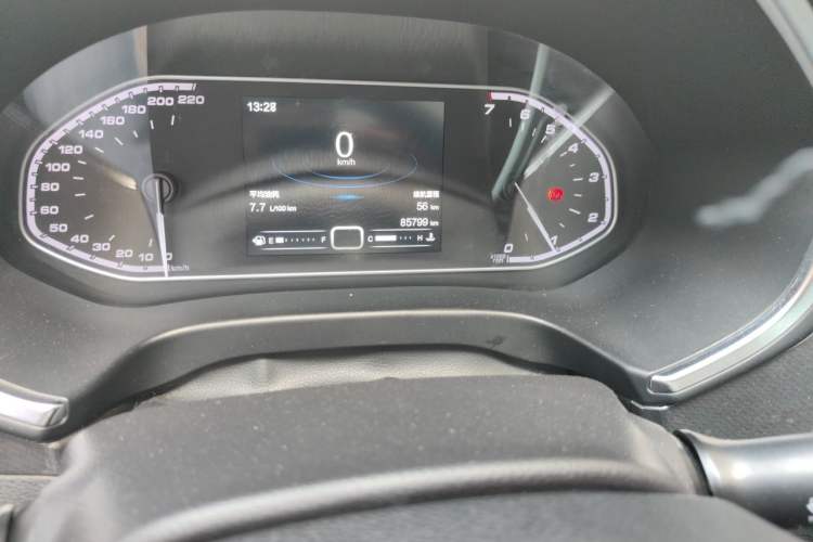 Used Chery Tiggo 5x 2017 1.5T Manual Elite Model Odometer Close Up